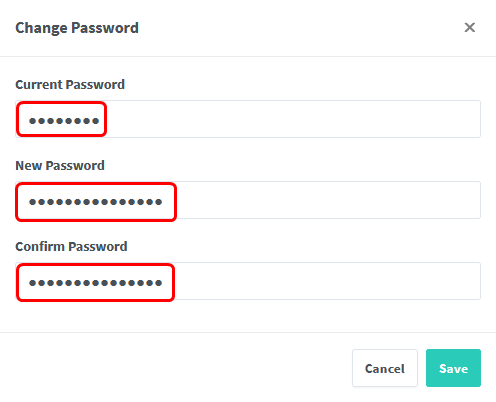 Change to a secure password.